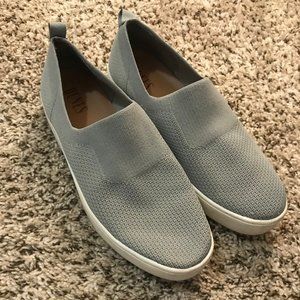 Dunes Gray Slip-On Sneakers